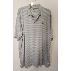 Champion University of Florida‎ Gators Men's Golf Polo XL Striped Short Sleeve